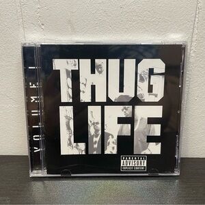 Thug Life Volume 1 CD 1994 Interscope Records Tupac Mopreme - Mint Disc